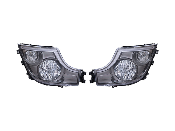 MP4/5 HALOGEN HEAD LAMP BLACK MANUAL DRL