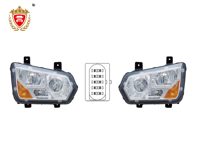 AUMAN 17 ETX Dump TruckLED Headlight-Replaceable Light Source