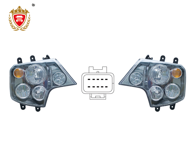 HOWO T7H Electric LED Headlight-Replaceable Bulb